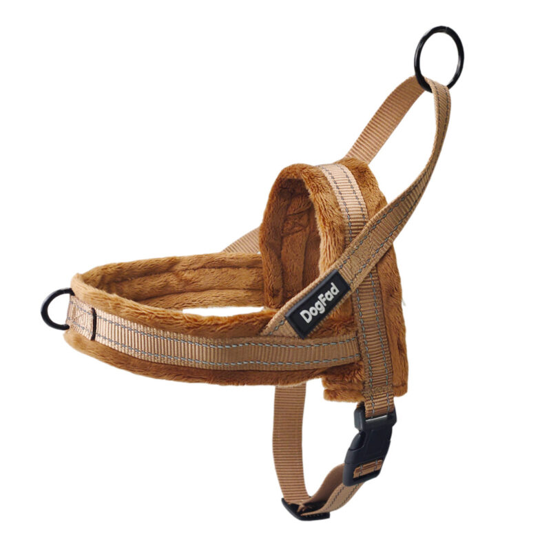 Pet Chest Strap With Flap For Comfortable Lining And Dog Leash – Bild 6