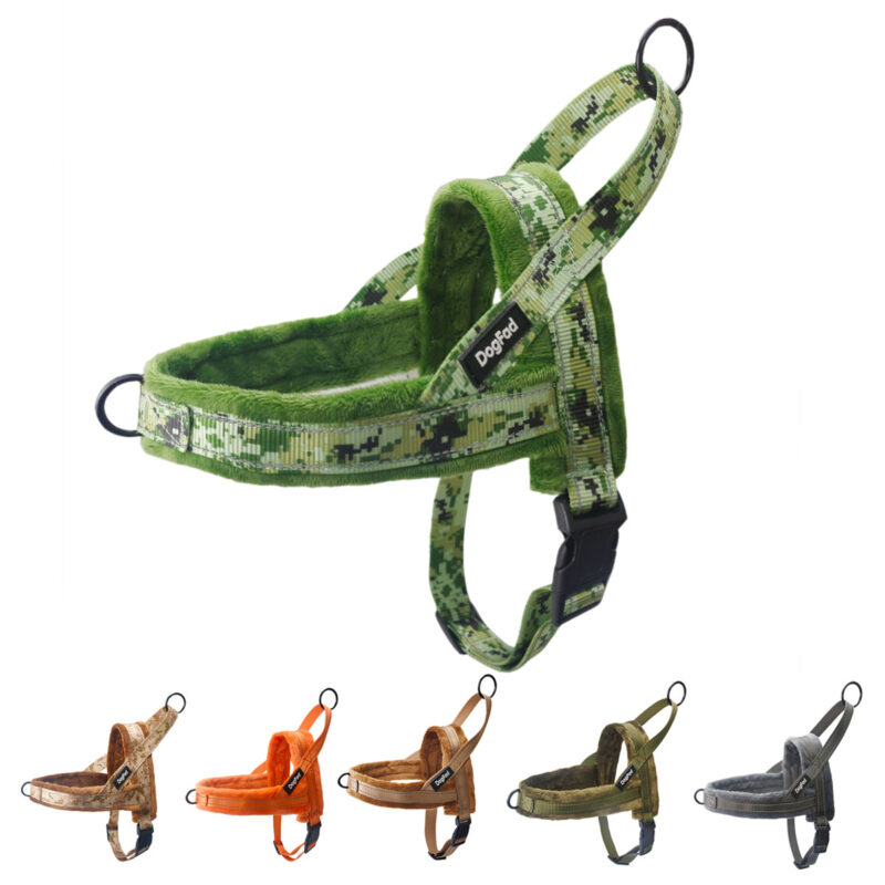 Pet Chest Strap With Flap For Comfortable Lining And Dog Leash – Bild 7