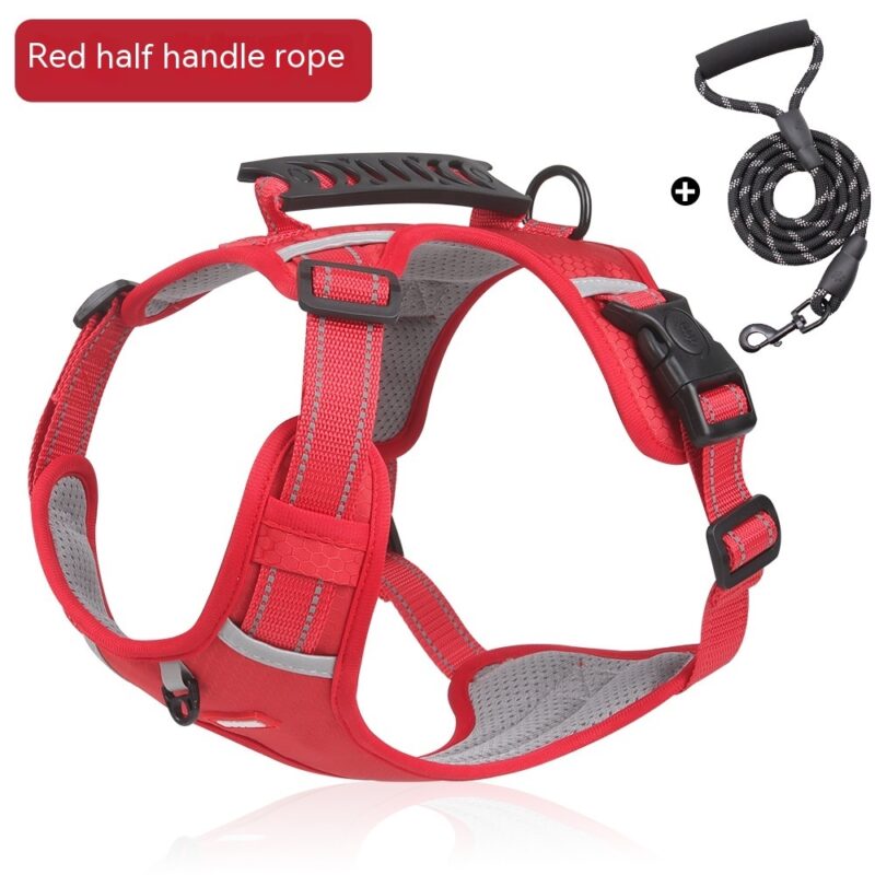 Pet Hand Holding Rope Vest-style Explosion-proof Reflective – Bild 3