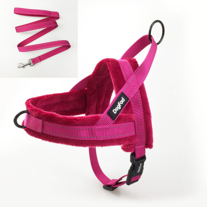 Pet Chest Strap With Flap For Comfortable Lining And Dog Leash – Bild 8